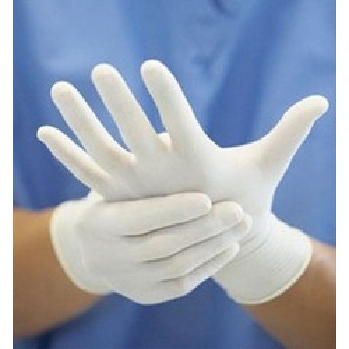 Surgical gloves, Pattern : Plain