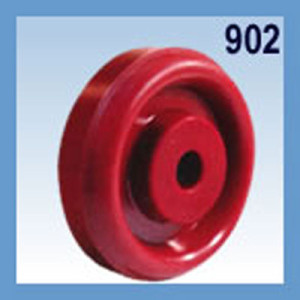 Red Polymer Wheels