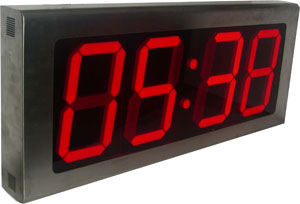 ETHERNET BASED CLOCK, Display Type : SG = 7 SEGMENT