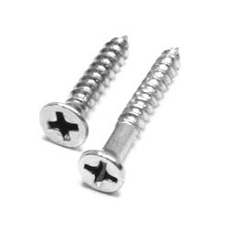 Steel Fasteners SS WOOD SCREW, Grade : A2-70, A4-70, 200 SERIES