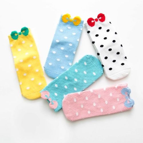 Cherry Blossoms Blended Kid Socks, Gender : Girls Boys