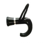 Engraved Umbrella Handle, Color : Black