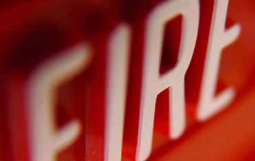 Fire alarm system, Coverage Area : 8-10ft