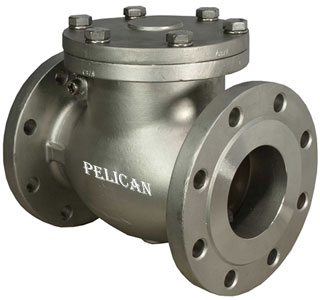 Cast steel check valve