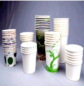 Paper cups, Material : Paper