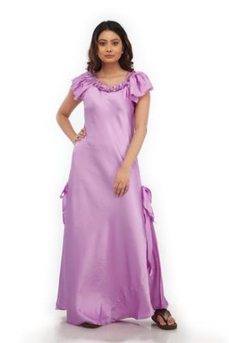 Long Nightdress, Occasion : Evening Wear