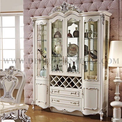 Four-Door Wine Cabinet