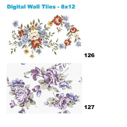 3d Ceramic Bathroom Digital Wall Tiles 127