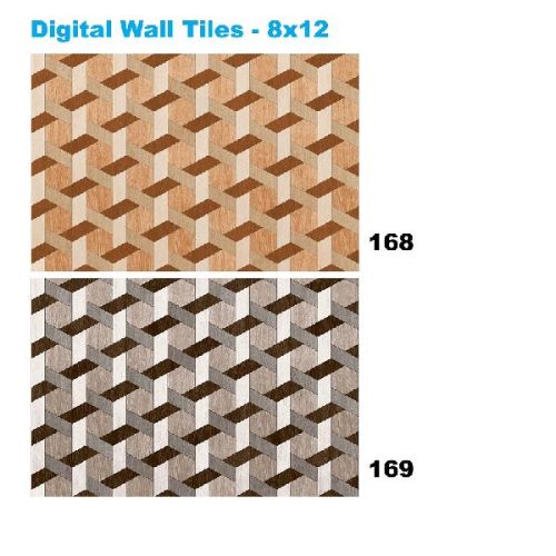 Digital Glazed Wall Tiles 169, For Bathroom, Elevation, Exterior, Interior, Kitchen, Size : 1x1ft