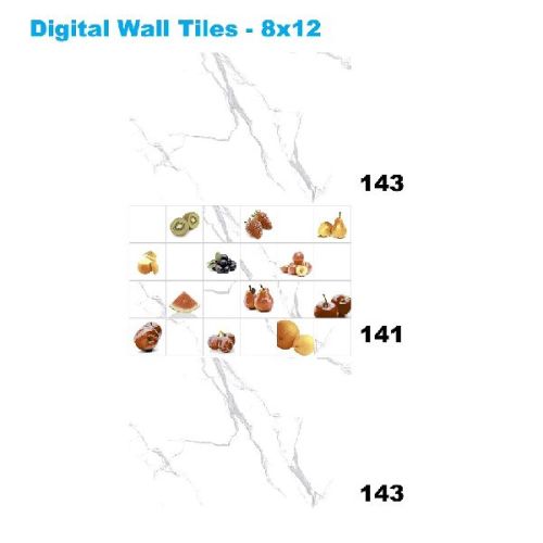 Rustic Ceramic Wall Tiles 143, For Bathroom, Elevation, Exterior, Interior, Kitchen, Size : 1x1ft