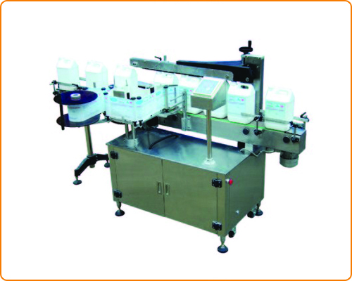 Self Adhesive Two Side Flat Bottle Labeling Machine