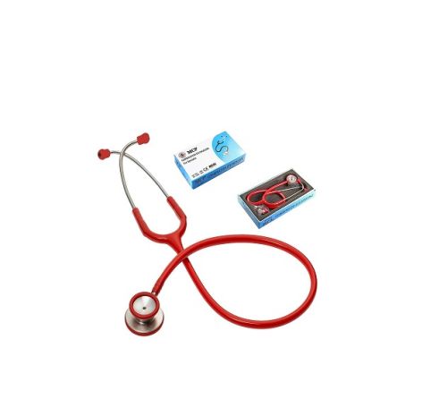 Dual Head Stethoscope Red