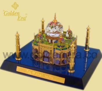 Crystal Taj Mahal, Size : 7x6x5 Cm