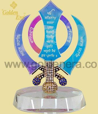 Gold Plated Khanda