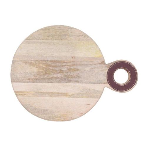 Round Chopping Board With Handle, Size : Medium