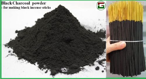 Raw Incense Stick Making Charcoal Powder