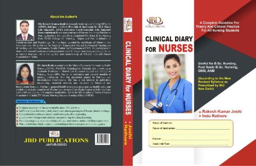 Copy Paper CLINICAL DIARY FOR NURSES, Size : Standard