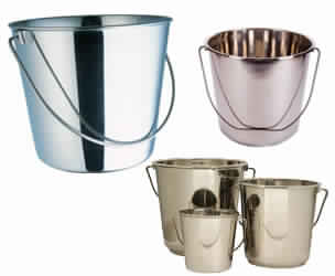 Round Buckets, Capacity : 1qt - 16qt