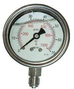 Liquid Filling Pressure Gauge