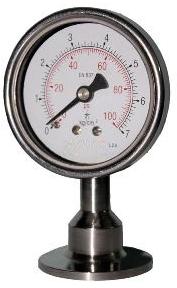 Tri Clover Seal Pressure Gauge