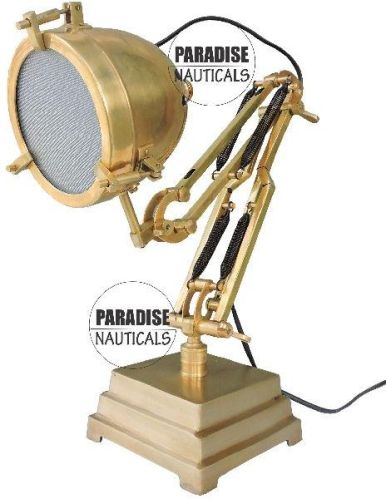 Antique Brass Desk Lamps, Color : Yellow