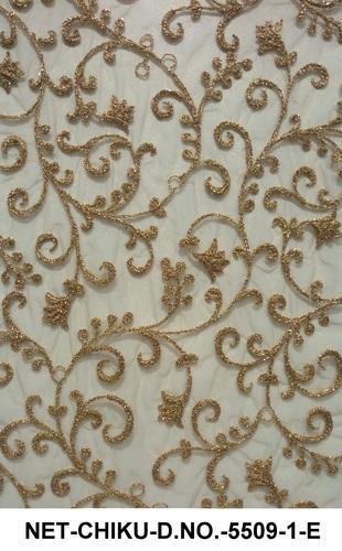 Plain Designer Bridal Fabric, Technics : Embroidered, Handloom, Machine Made, Washed, Yarn Dyed