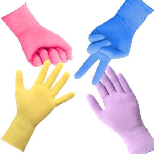 Disposable Latex Examination Gloves XS/S/M/L/XL