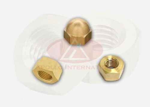 Brass Nuts, Grade : AISI, DIN