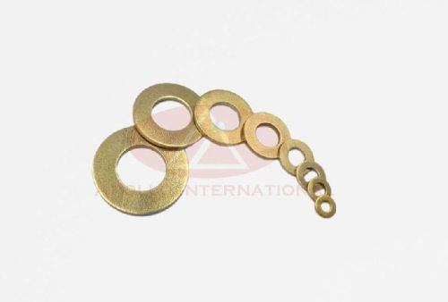 Polished Brass Washers, For Automobiles, Automotive Industry, Fittings, Standard : ANSI, ASME, ASTM