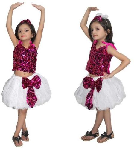 Chiffon Western Dance Costume, Size : L, XL