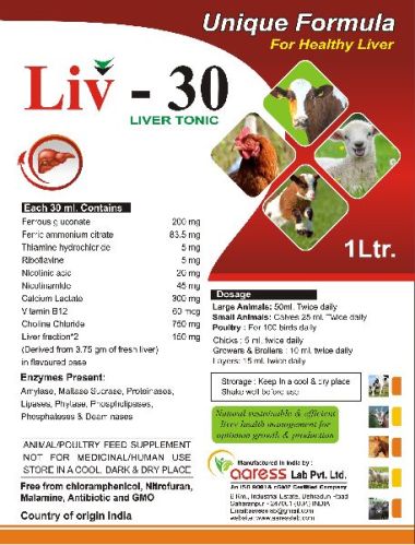 Liv-30 (liver Tonic), Form : Liquid