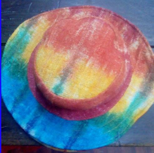 Printed HEMP Hat, Shape : Round, Packaging Type : Multicolor