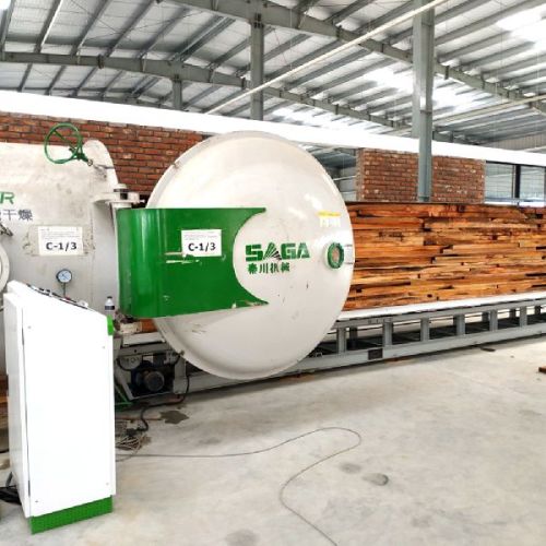 Automatic stainless steel Radio Frequency Vacuum Wood Dryer Machine