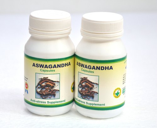 Ashwagandha Capsules, For Clinical, Packaging Size : 1x 60's