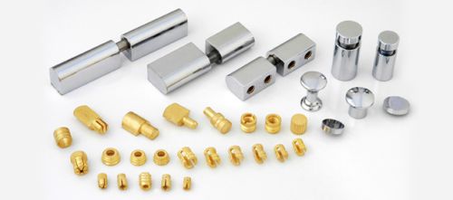 Polished Brass Hardware Parts, For Industrial Use, Size : Customize