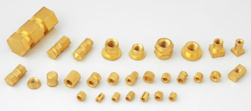 Polished Brass Knurling Inserts, For Electrical Fittings, Feature : Fine Coated, Good Quality, Highly Durable