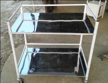 Polished Hospital Instrument Trolley, Feature : Durable