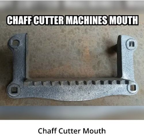 Black Metal 10inch Chaff Cutter Mouth Percussion, For Agriculture Use, Color : Black-grey