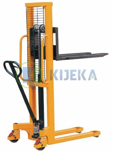 Manual Hydraulic Stacker, For Industrial, Capacity : 1-3tons