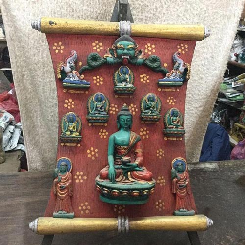 Resin Buddha & Buddha Deities Wall Hanging
