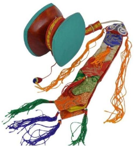 Leather Tibetan Ritual Drum, Brand Name : Asthamangal Gift & Craft