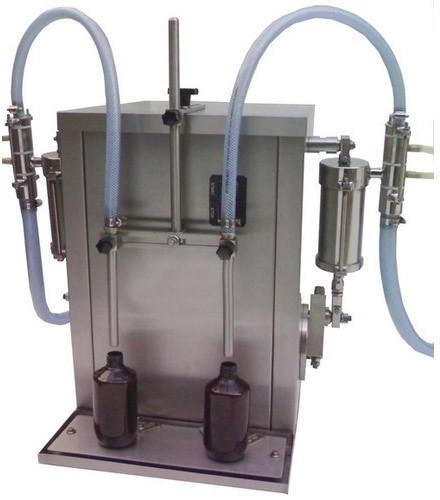 Two Head Automatic Linear Piston Filling Machine