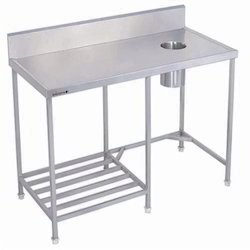 Metal Dish Landing Table, For Household