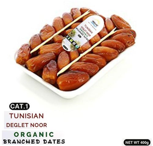 Organic Pitted Dates 400 Gr, Shape : Whole, Packaging Type : Brown