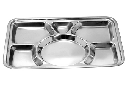 Stainless Steel. Mess Trays