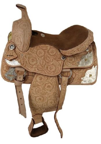 Floral Show Western Saddle