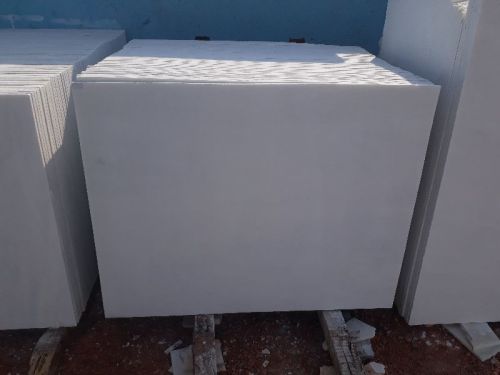 Rectangular Morwad White Marble Slabs, For Construction