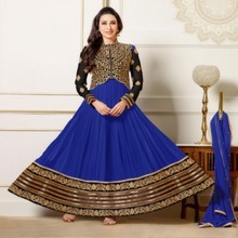 Beautiful Anarkali Straight Suits, Work : Embroidery Work