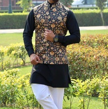 Silk Custom Printed Mens Jacket, Feature : Plus Size