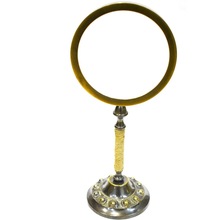 Brass Magnifying Glass, Size : 25 Cm